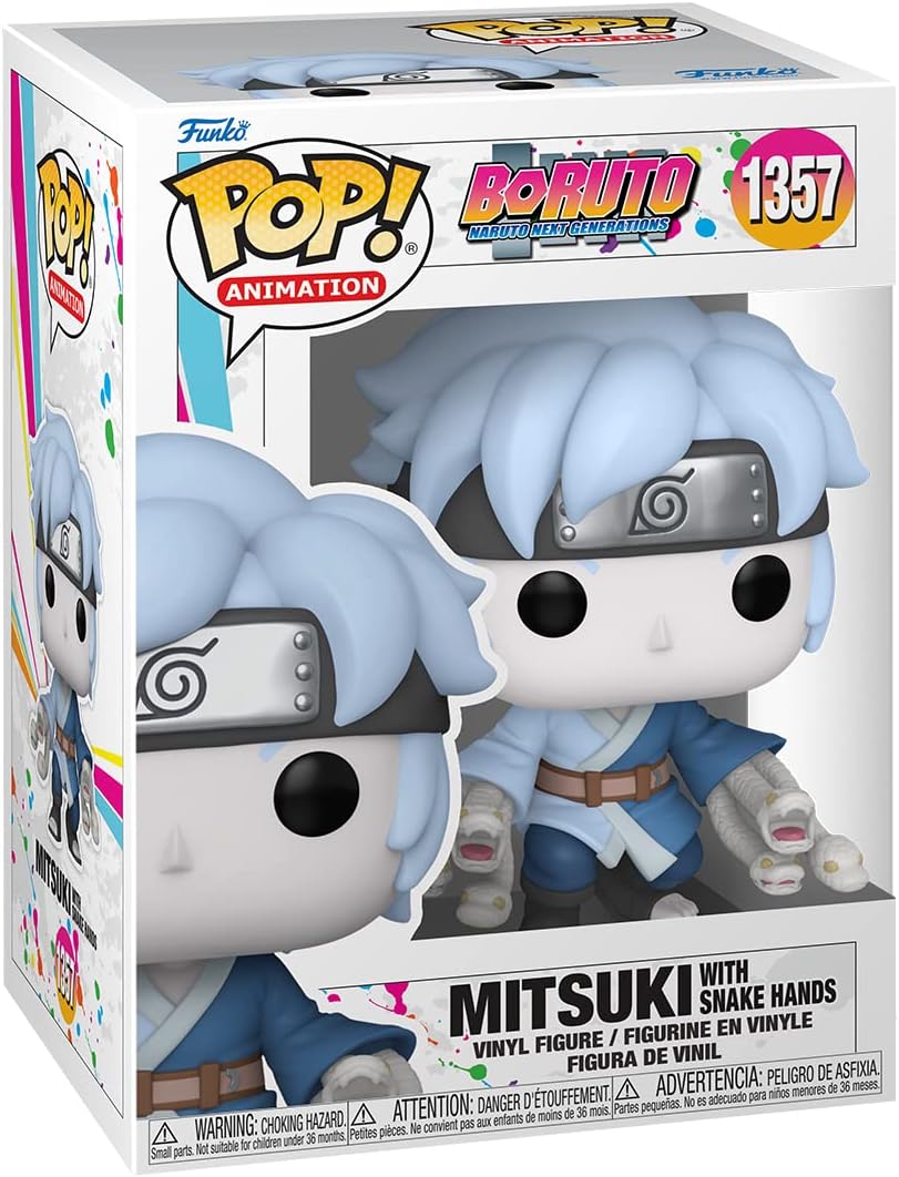 0889698613866 funko pop Boruto Mitsuki with Snake Hands 1357