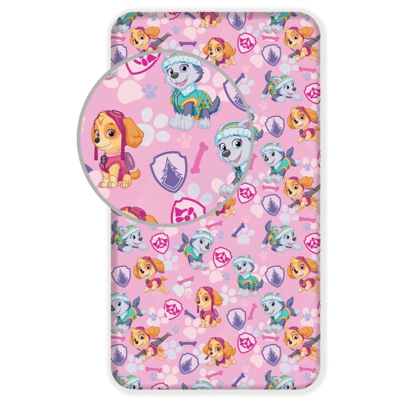 Paw Patrol Spannleintuch 90x200 cm 5714710005044