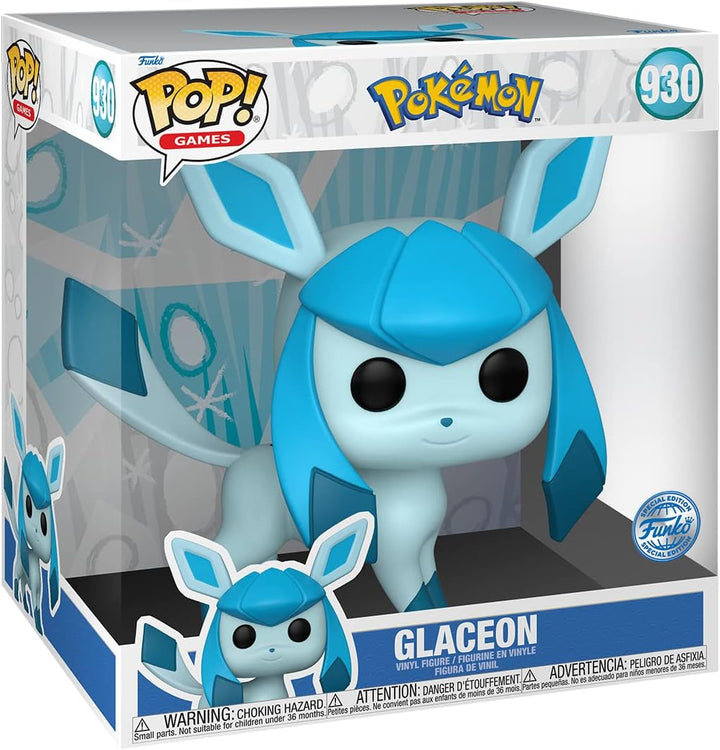 Funko POP Pokemon Glaceon 930 Jumbo Super Size