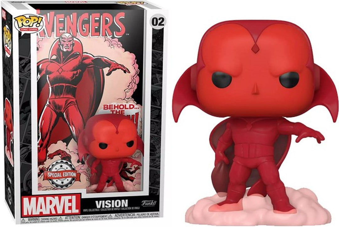 Marvel Funko POP Comic Covers Vision #02 EAN0889698606622