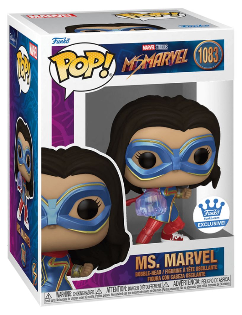 Marvel Funko POP Ms. Marvel #1083 EAN 0889698601337