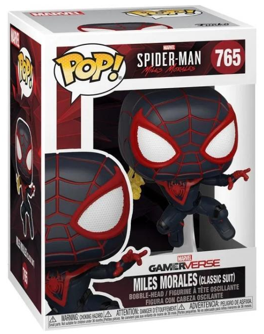 Spiderman Funko POP Miles Morales (Classic Suit) #765