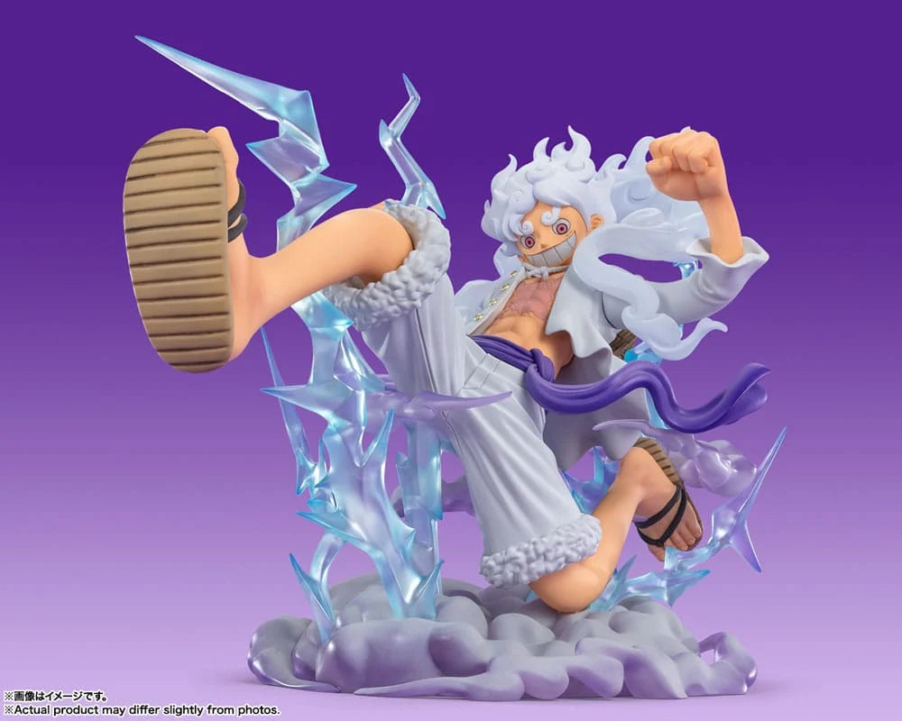 One Piece Luffy Gear 5 Gigant Statue Figuarts ZERO 30cm