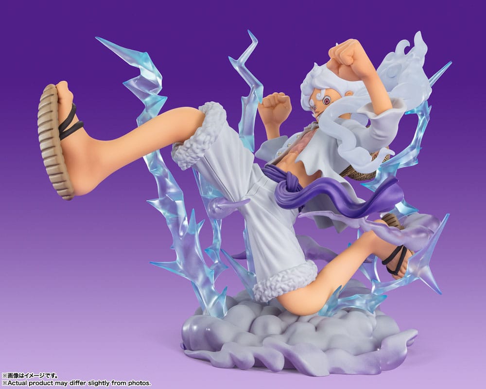 One Piece Luffy Gear 5 Gigant Statue Figuarts ZERO 30cm