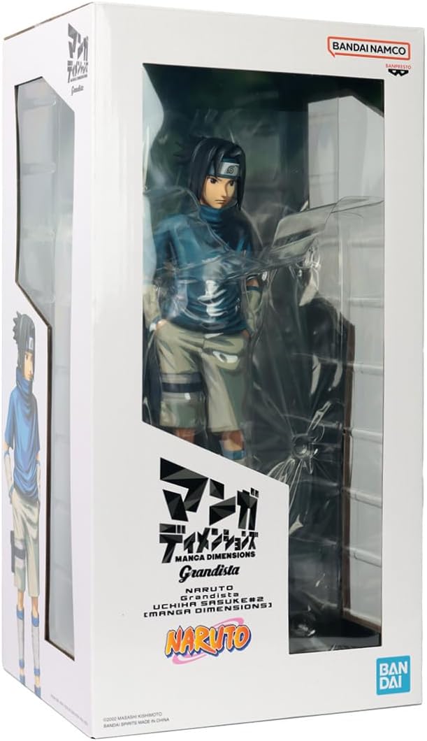 Banpresto Naruto Uchiha Sasuke Grandista 25 cm