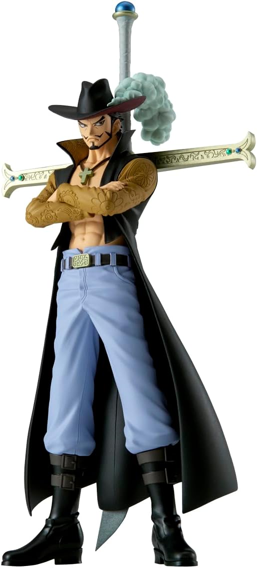Banpresto One Piece Dracule Mihawk DXF Figur 17 cm