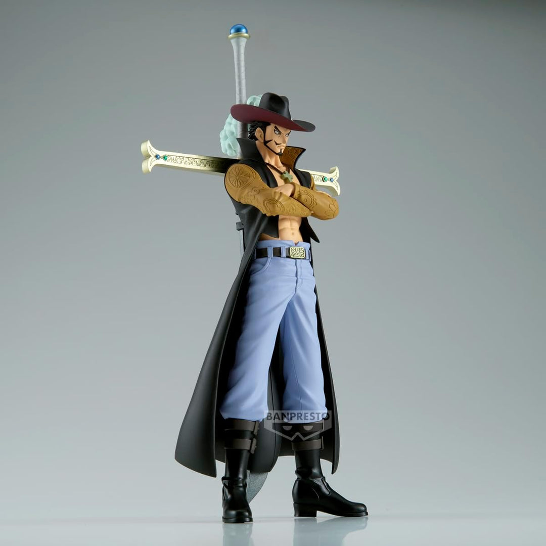 Banpresto One Piece Dracule Mihawk DXF Figur 17 cm