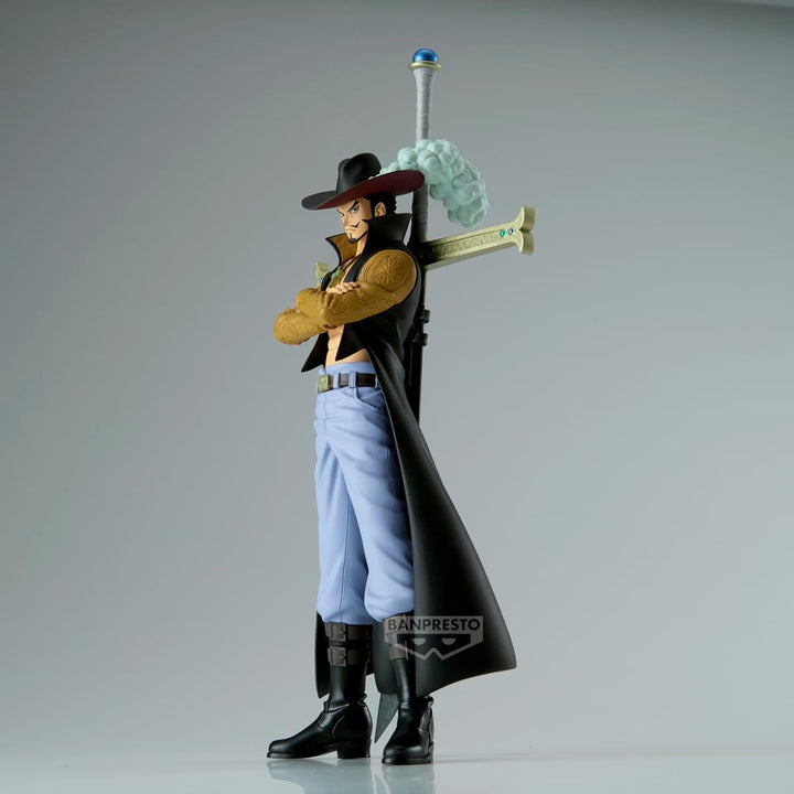 Banpresto One Piece Dracule Mihawk DXF Figur 17 cm