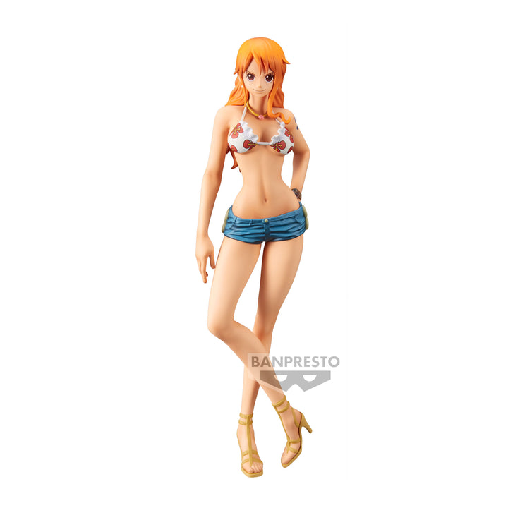 Banpresto One Piece Nami Figur Grandista Nero 28 cm