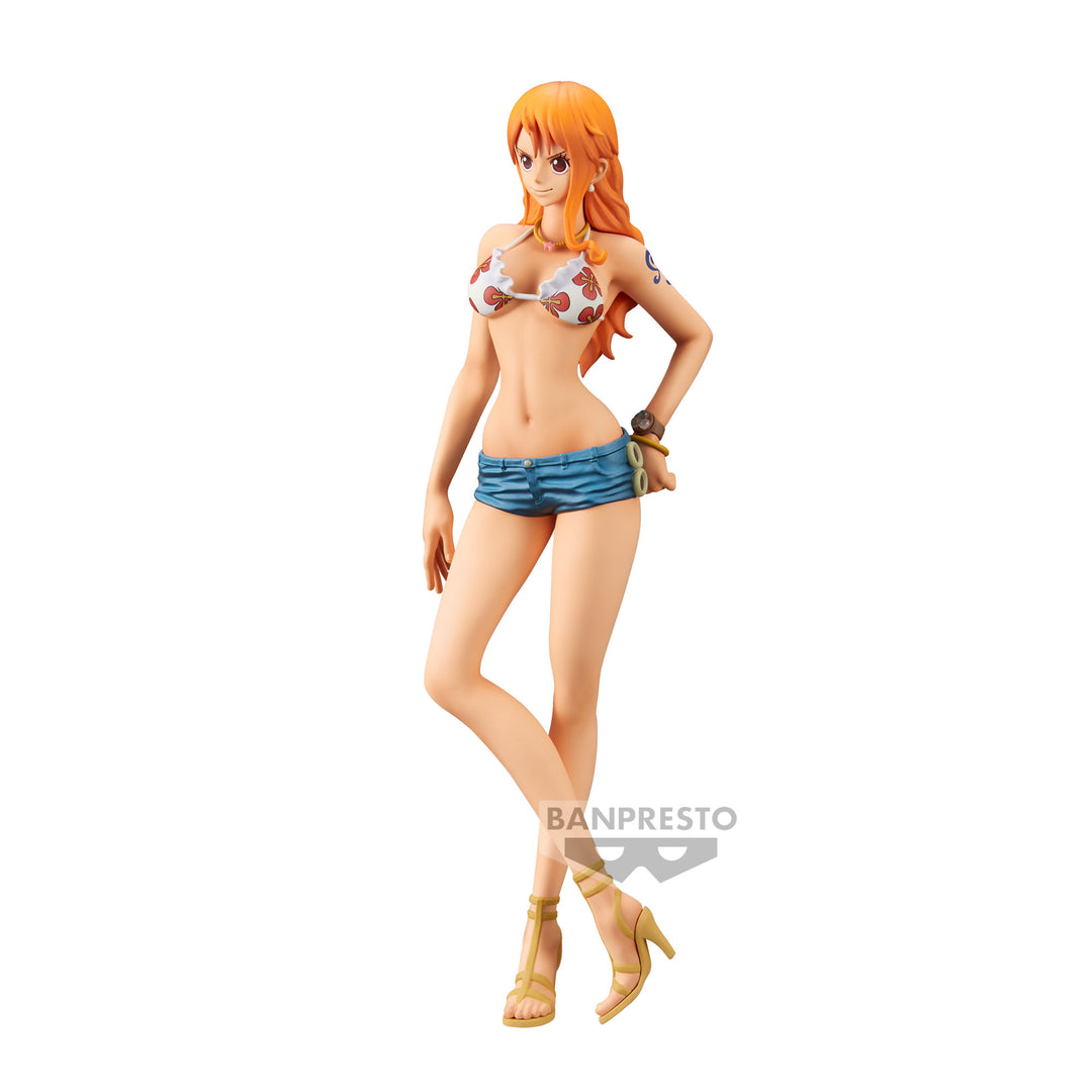 Banpresto One Piece Nami Figur Grandista Nero 28 cm
