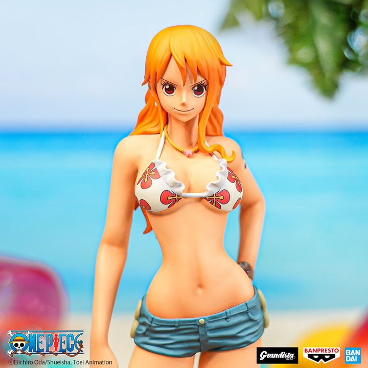 Banpresto One Piece Nami Figur Grandista Nero 28 cm