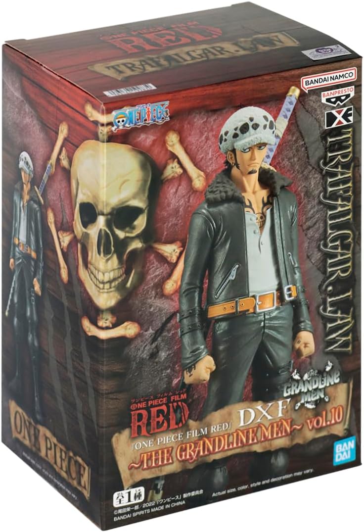 Banpresto One Piece Trafalgar Law Figur DXF The Grandline Men 17 cm