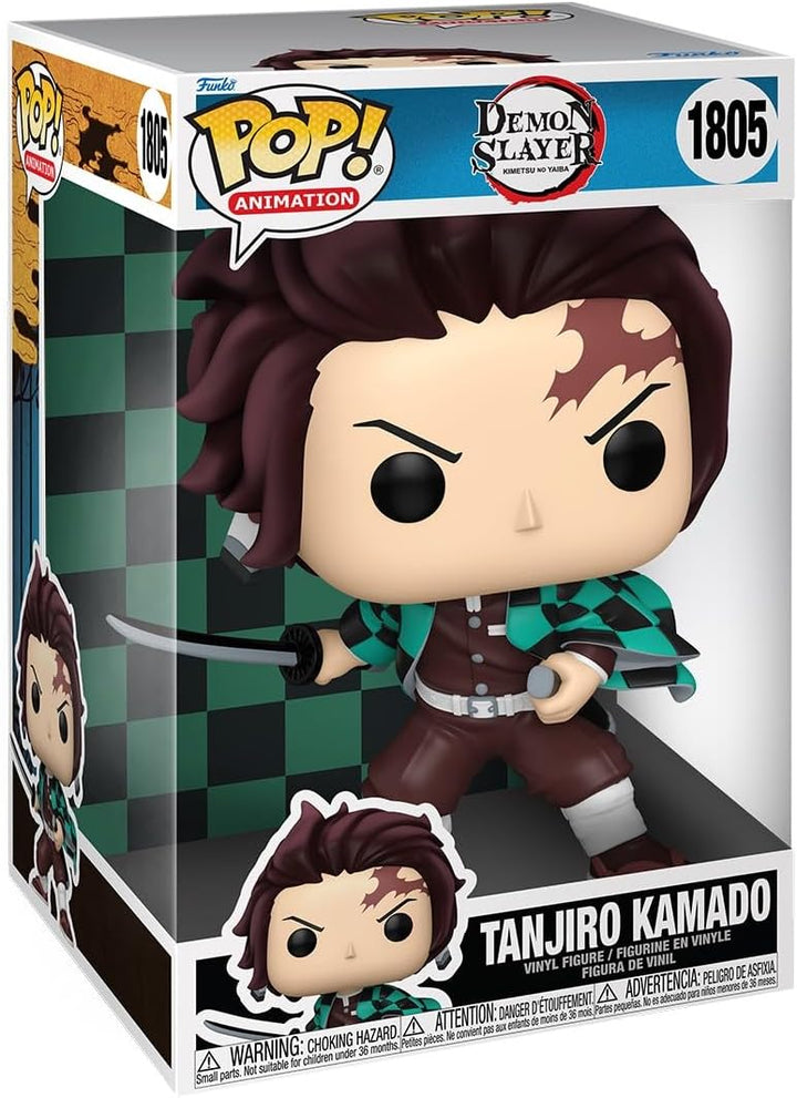 Funko POP Demon Slayer Tanjiro Kamado #1805 Jumbo 25 cm