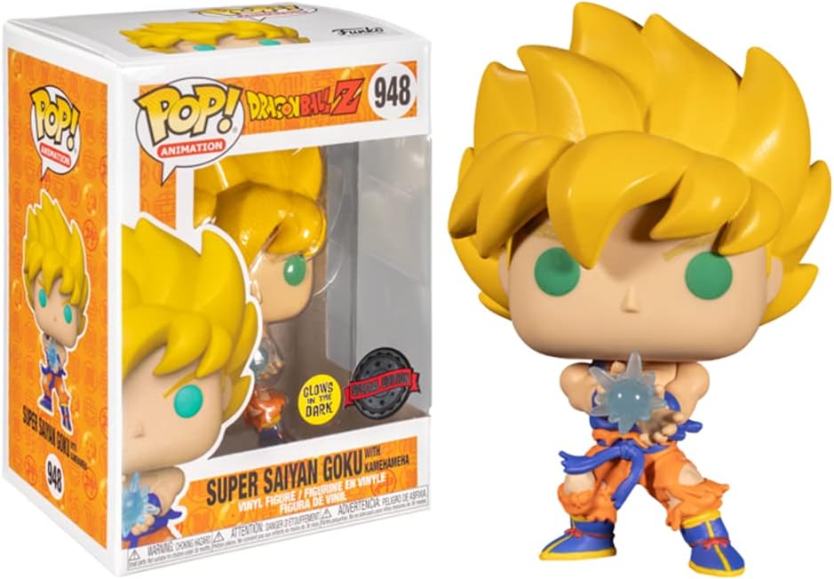 Dragon Ball Z Funko POP Super Saiyan Goku with Kamehameha #948