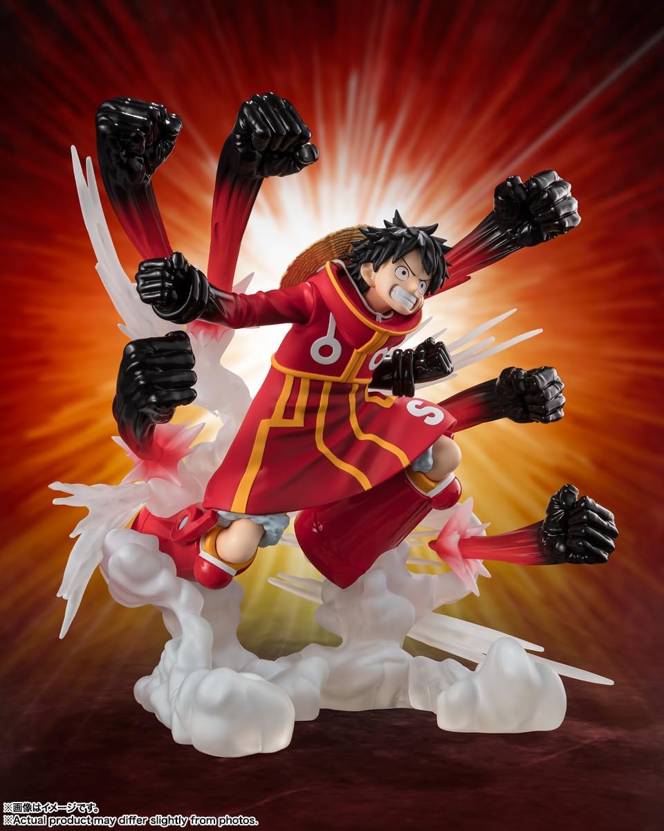 Figuarts Zero One Piece Monkey D. Luffy Gum-Gum Hawk Gatling 18 cm