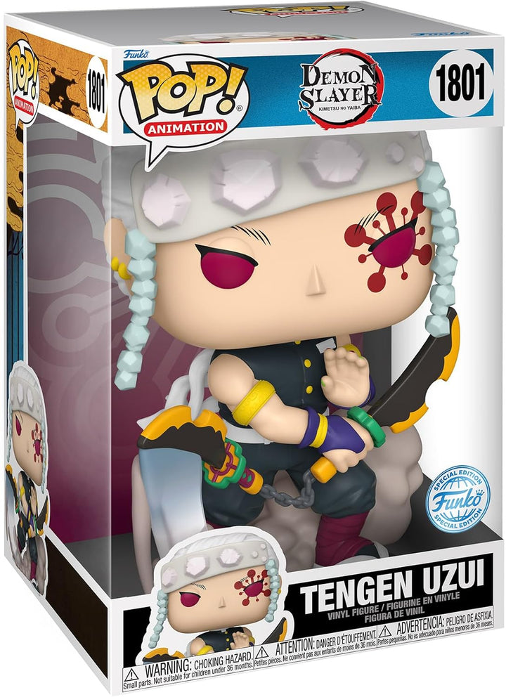 Demon Slayer Funko POP Tengen Uzui #1801 Jumbo 25 cm