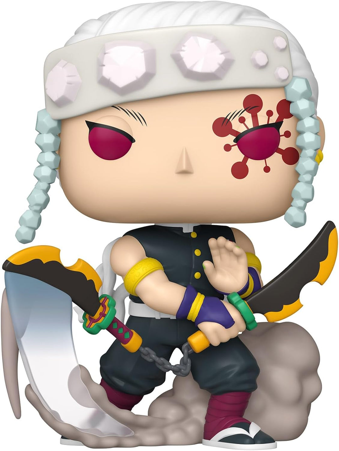 Demon Slayer Funko POP Tengen Uzui #1801 Jumbo 25 cm