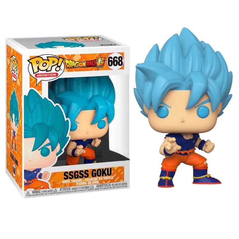 Dragon Ball Super Funko POP SSGSS Goku #668