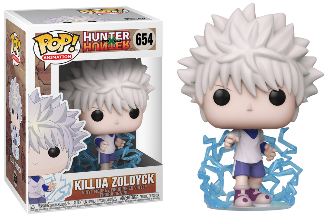 Funko POP Hunter x Hunter Killua Zoldyck #654
