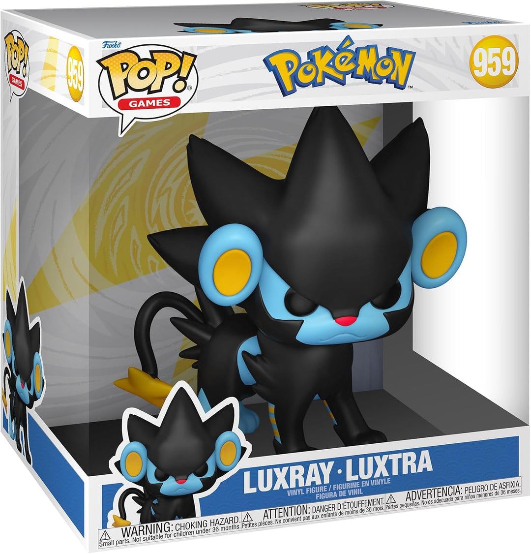 Pokemon Funko POP Luxray - Luxtra Jumbo Size 25 cm #959