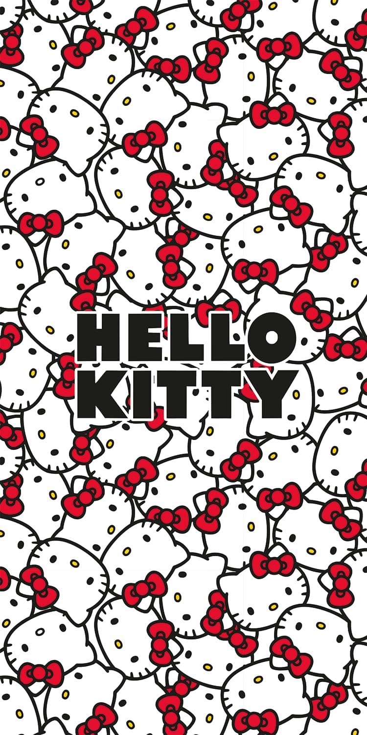 Hello Kitty Strandtuch 70x140 cm Baumwolle