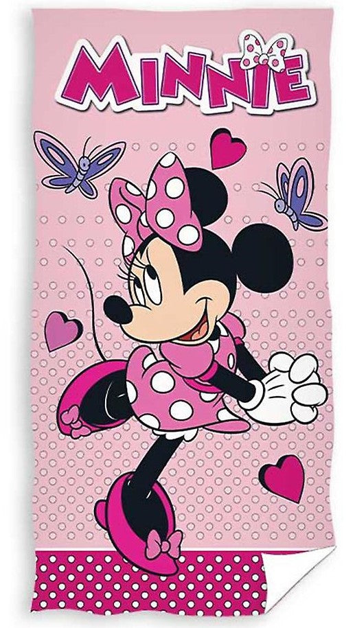 Minnie Mouse Strandtuch 70x140 cm Baumwolle