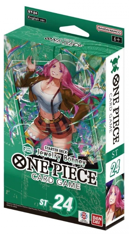 One Piece TCG Green Jewelry Bonney Starter Deck ST-24