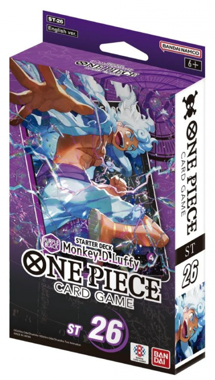 One Piece TCG Purple Black Monkey D. Luffy Starter Deck ST-26