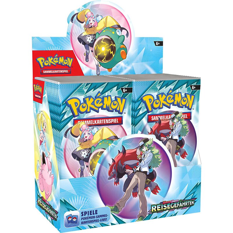 Pokemon Reisegefährten Booster Display DE