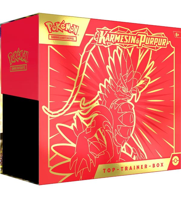 Pokemon Karmesin & Purpur Trainer Box DE