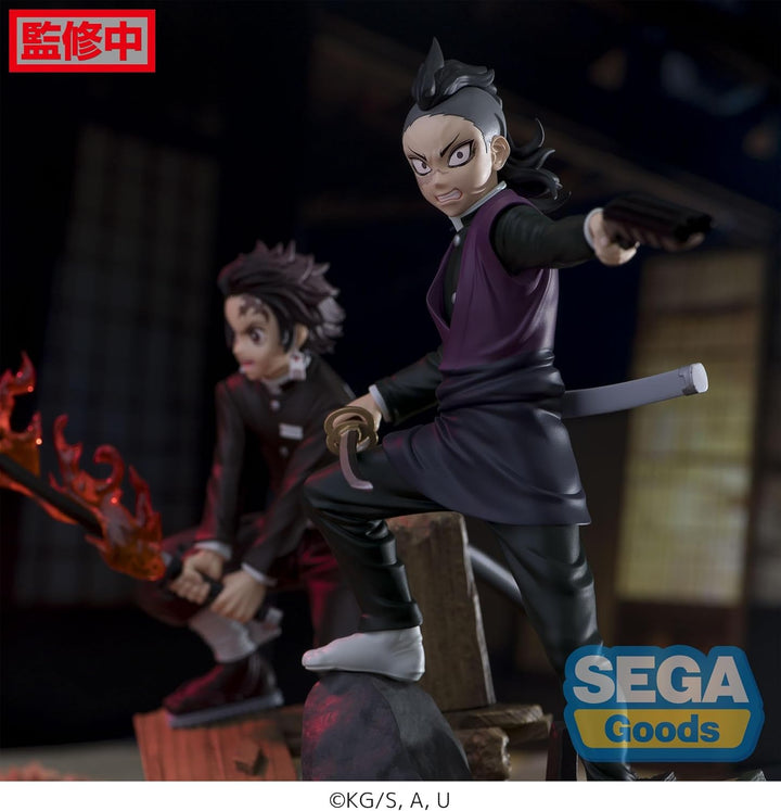 Sega Goods Demon Slayer Genya Shinazugawa Xross Link 16 cm