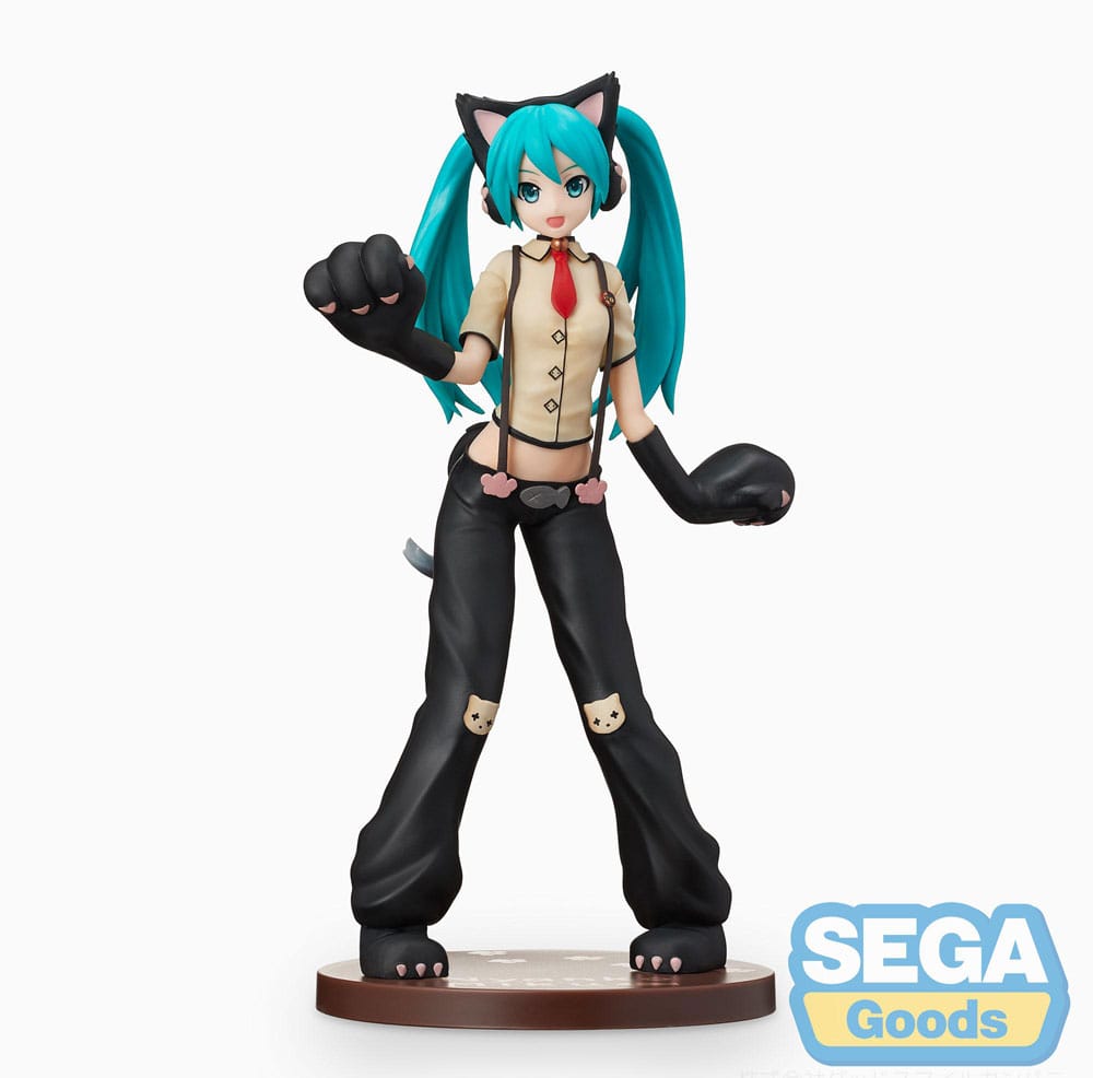 Sega Goods Hatsune Miku Kitty Cat 23 cm