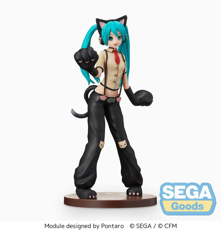 Sega Goods Hatsune Miku Kitty Cat 23 cm