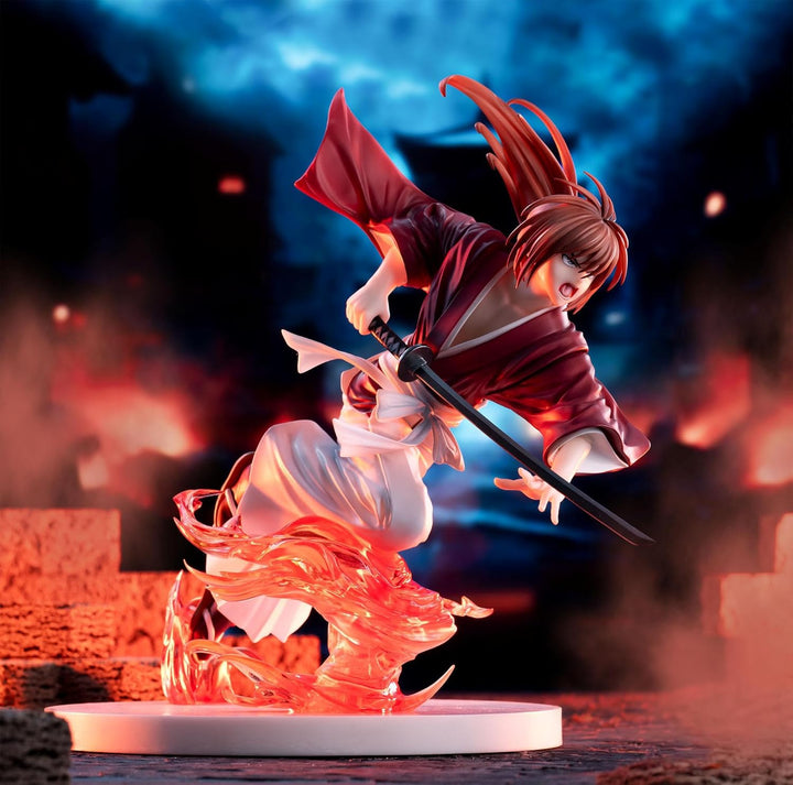 Rurouni Kenshin - Kenshin Himura Statue Luminasta 15cm