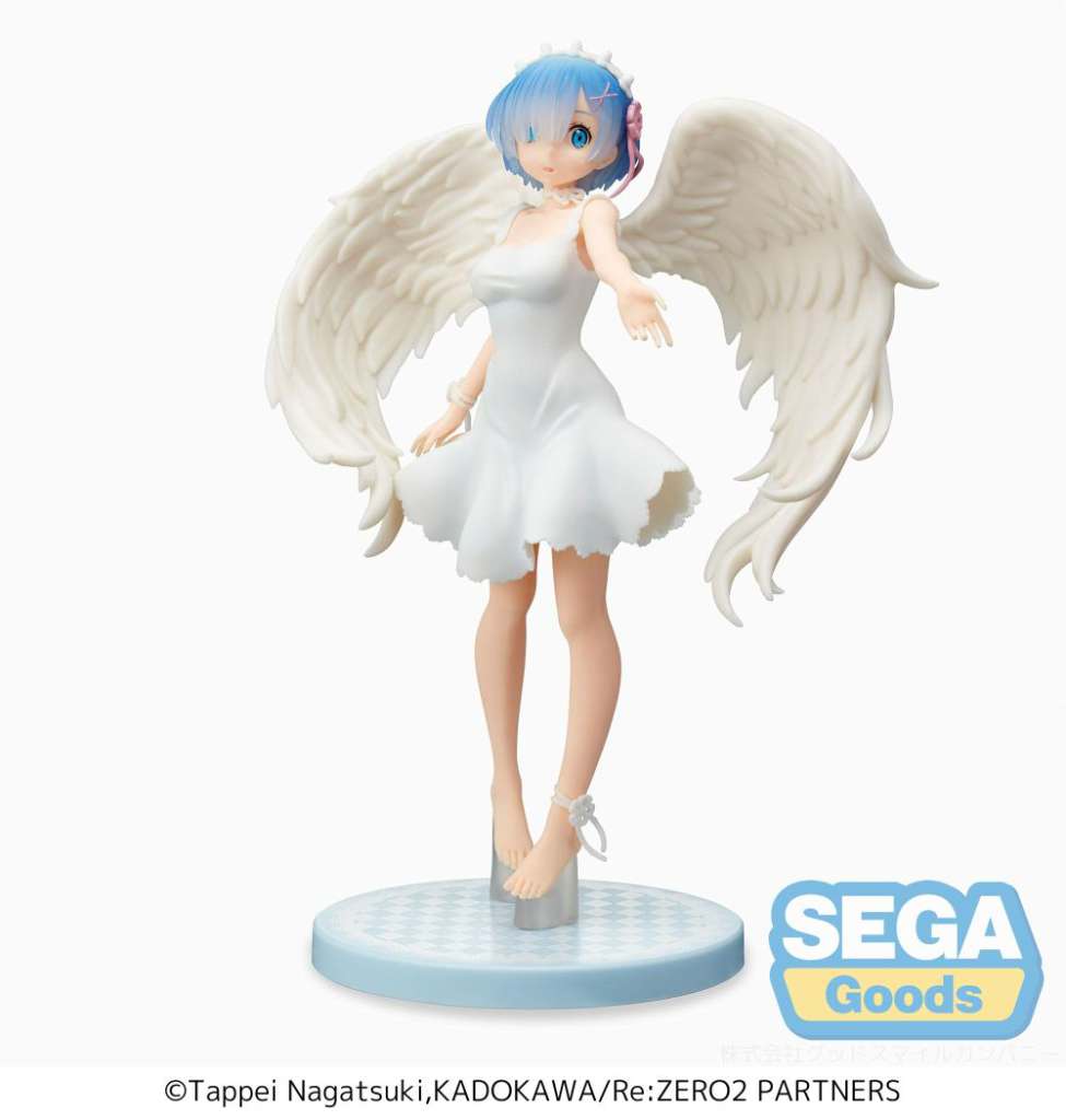 Sega Goods Re: Zero Figur Rem Demon Angel 21 cm