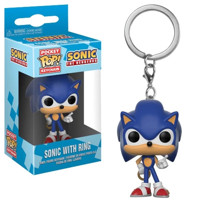 Sonic with Ring Schlüsselanhänger