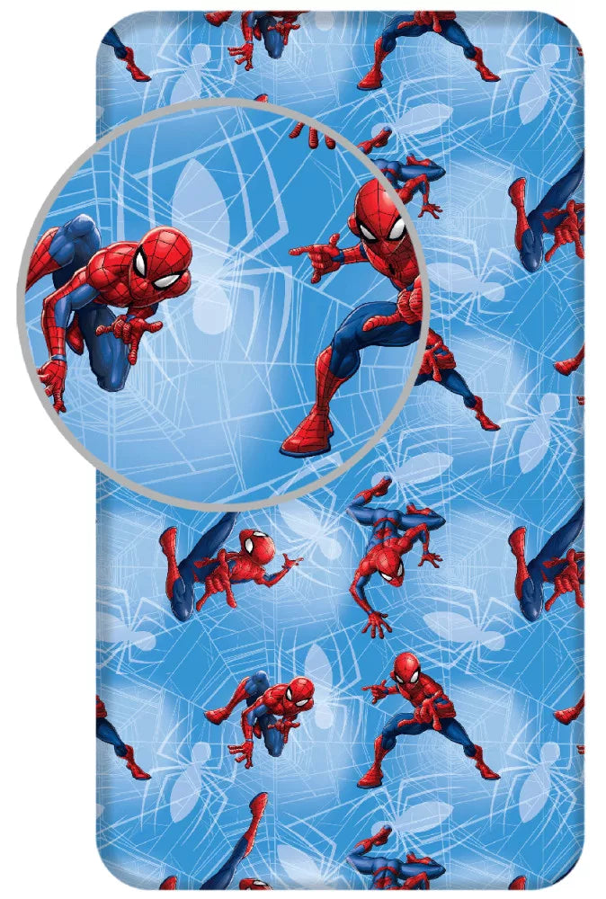 Spiderman Spannleintuch 90x200 cm
