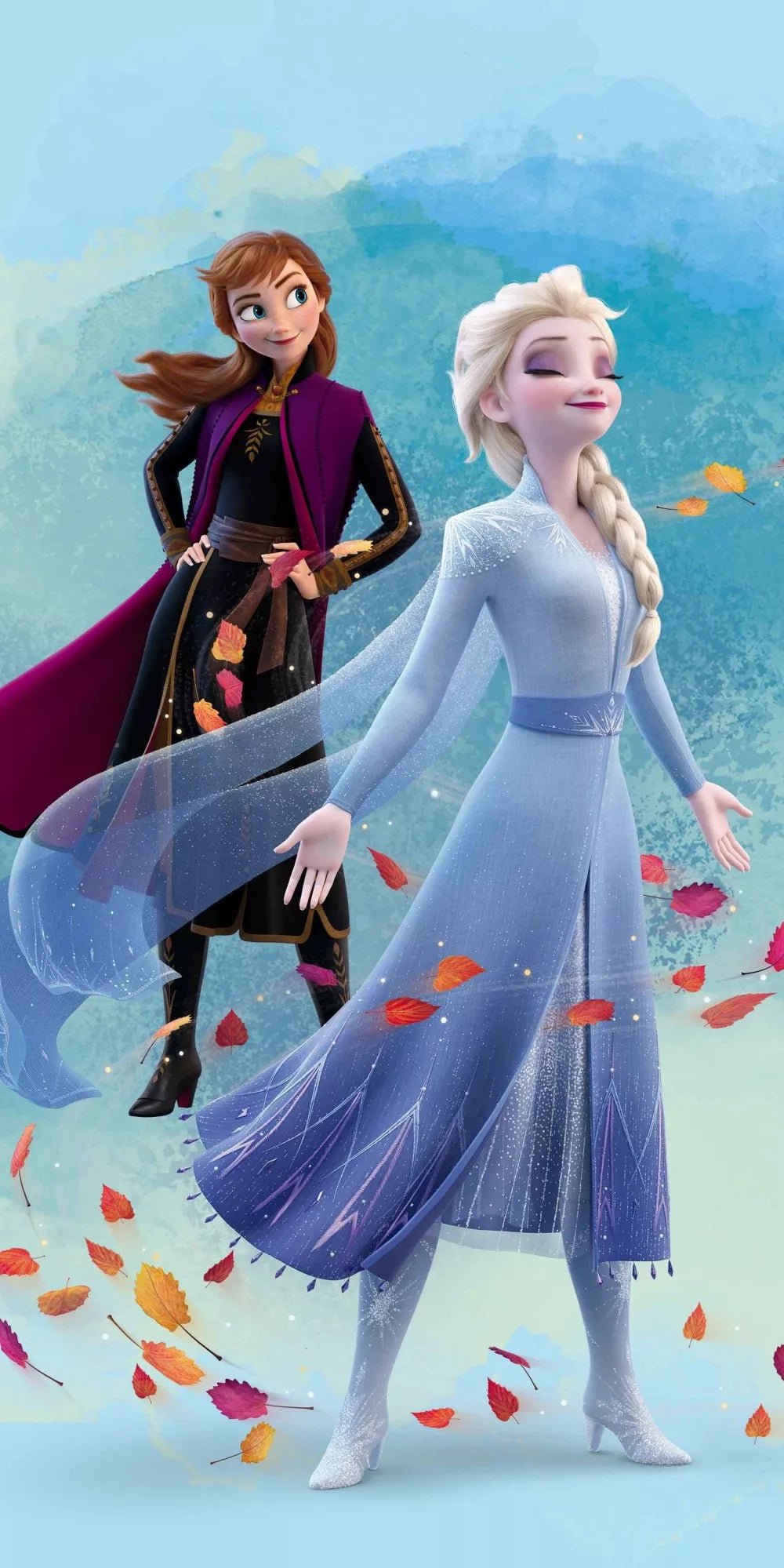 Badetuch Disney Die Eiskönigin 70x140 cm von Dilaras.at | Dein Shop für Strandtücher