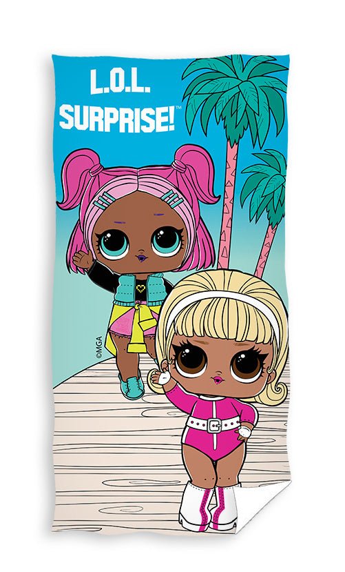 Badetuch LOL Surprise 70x140 cm von Dilaras.at | Dein Shop für Badetuch