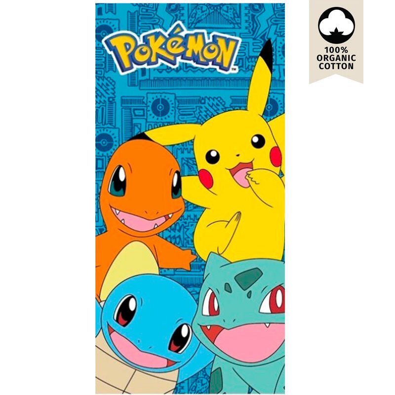 Badetuch Pokemon 70x140 cm von Dilaras.at | Shop für Pokémon Merchandise