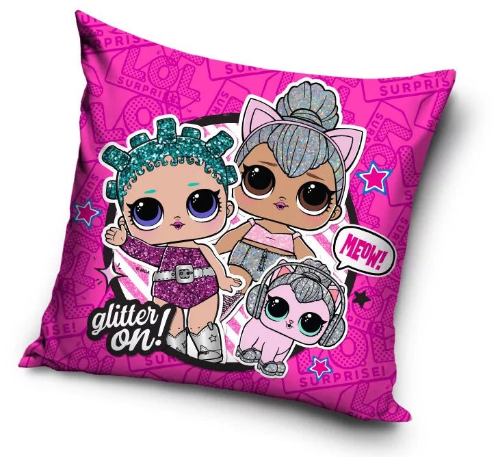 LOL Surprise Kissen 40x40 cm von Dilaras Babybekleidung | Dein Shop für Kopfkissen