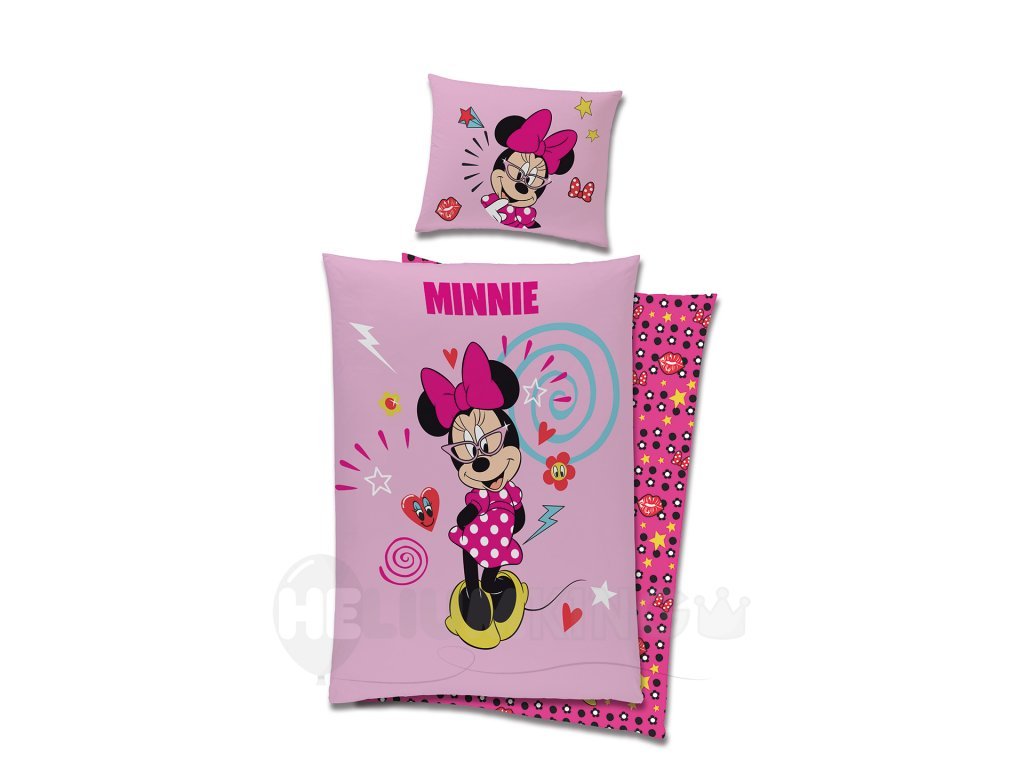 Minnie Mouse Bettwäsche 140x200 cm + 70x90 cm, 100% Baumwolle von Dilaras.at | Dein Shop für Bettwäsche Kinder