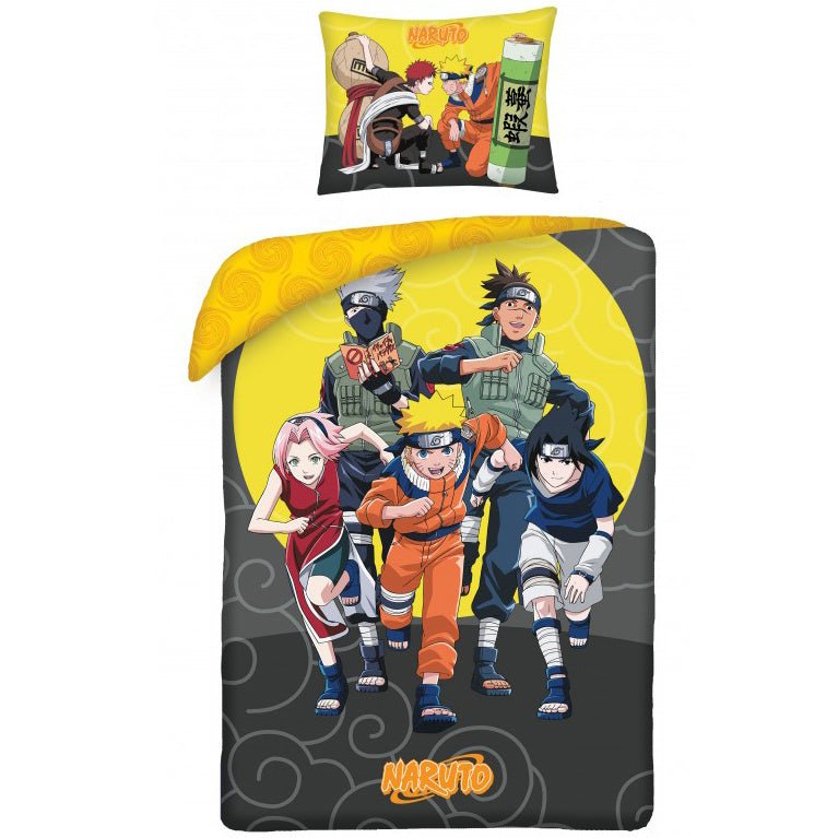 Naruto Bettwäsche 140x200 cm + 70x90 cm, 100% Baumwolle von Dilaras.at | Dein Shop für Bettwäsche Kinder