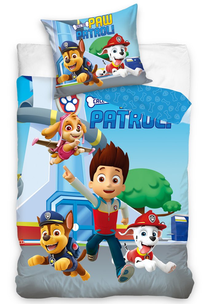 Paw Patrol Bettwäsche 140x200 cm + 70x90 cm, 100% Baumwolle von Dilaras.at | Dein Shop für Bettwäsche Kinder