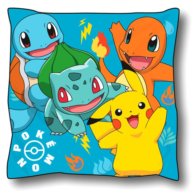 Pokemon Dekokissen 40x40 cm von Dilaras.at | Dein Shop für Dekokissen