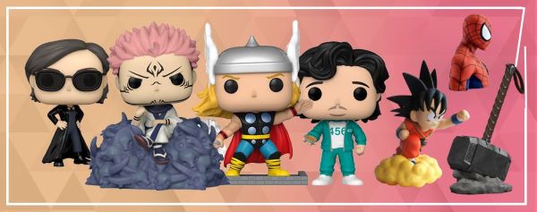 Kategoriebild Sammeln und Figuren - Funko POP! Actionfiguren, Spardosen, Schlüsselanhänger von Disney, Marvel, DC, Anime, Games und Co