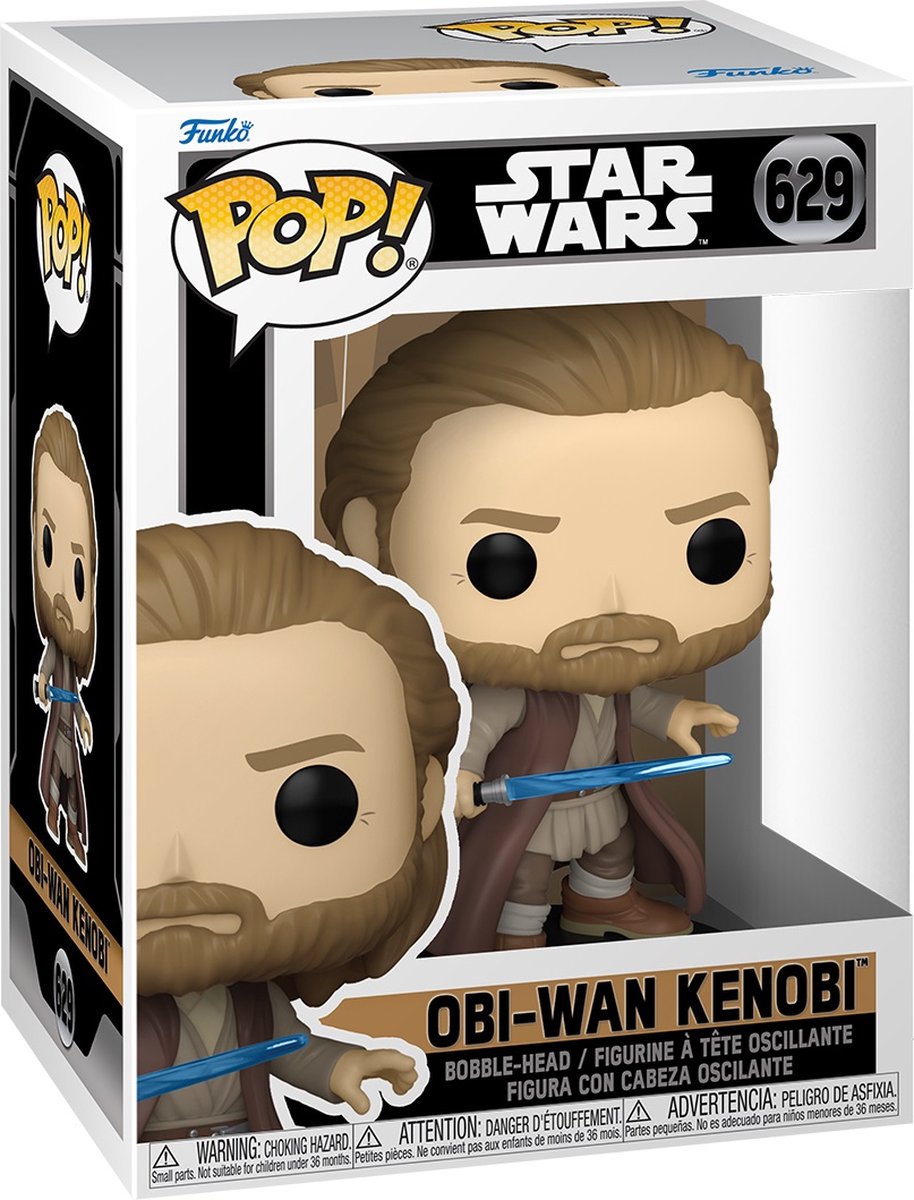 Funko POP! Star Wars - Obi-Wan Kenobi 629 EAN 0889698675840 | Star Wars Merch