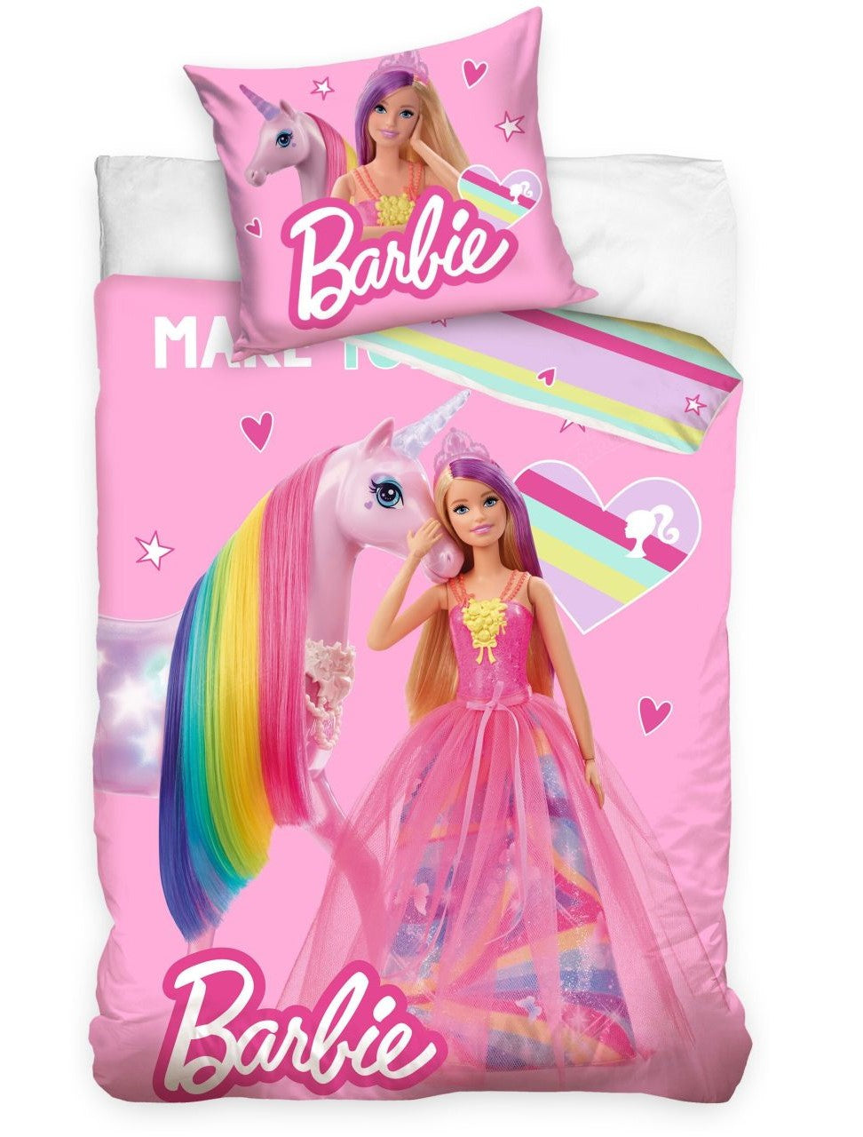 Barbie Bettwäsche 140x200 cm