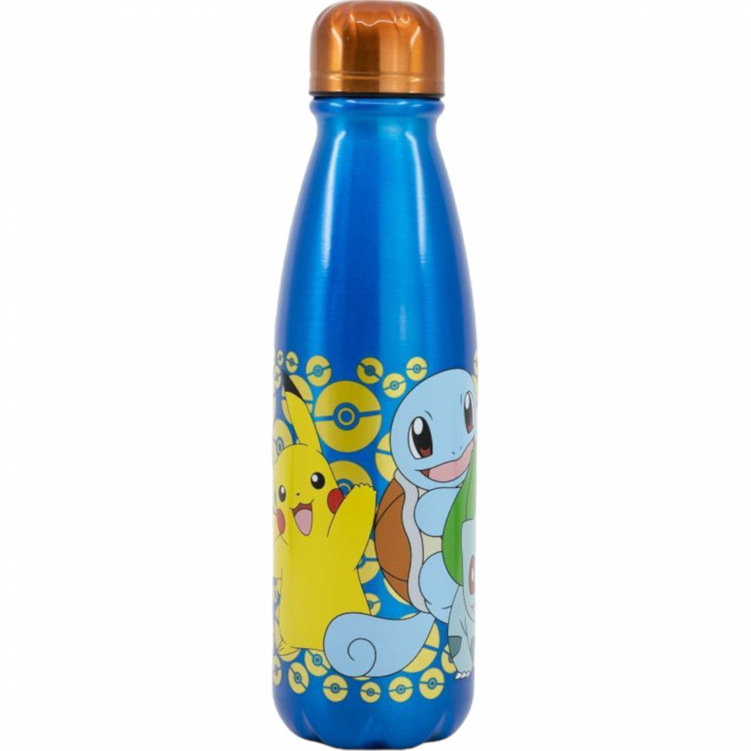 Pokemon Trinkflasche Metall 600 ml