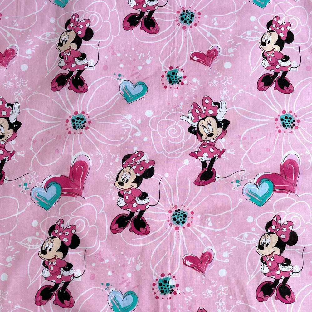 8592753033302 Minnie Mouse Spannleintuch 90x200 | Disney Merchandise